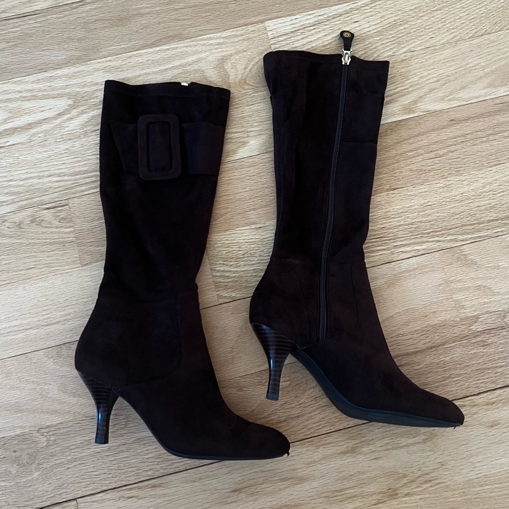 Connie 6.5 Faux Suede Knee High Boots